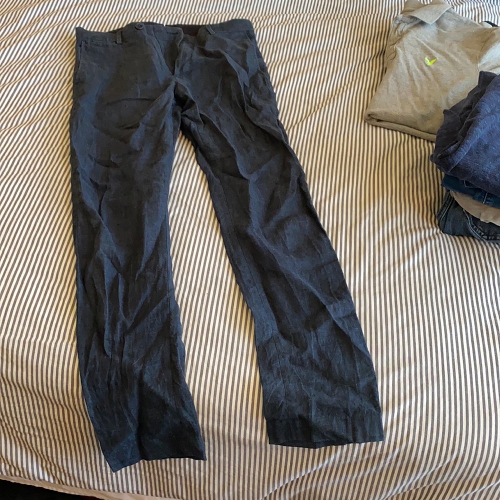 Blue slacks